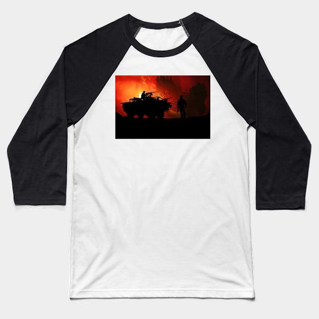 World At War Baseball T-Shirt by StephenJSmith